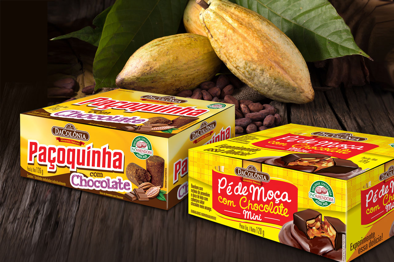 Paçoquinha e Pé de Moça DaColônia