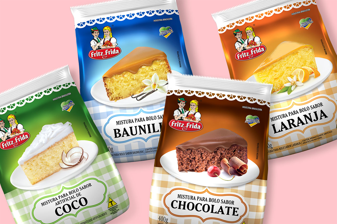 Mistura para bolo Fritz & Frida